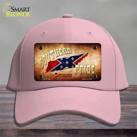 Southern Pride Tennessee Novelty License Plate Hat Cotton / Pink