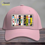 Gypsy Soul Wood License Plate Art Novelty License Plate Hat Cotton / Pink