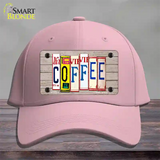 Coffee Wood License Plate Art Novelty License Plate Hat Cotton / Pink