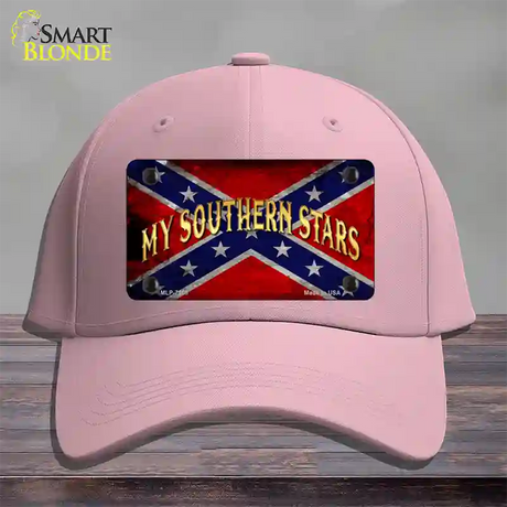 My Southern Stars Novelty License Plate Hat Cotton / Pink