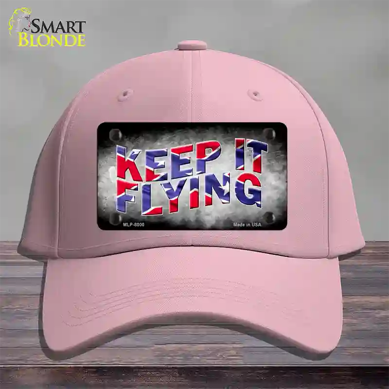 Keep It Flying Novelty License Plate Hat Cotton / Pink