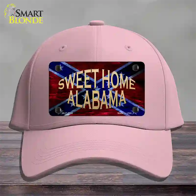 Sweet Home Alabama Novelty License Plate Hat Cotton / Pink