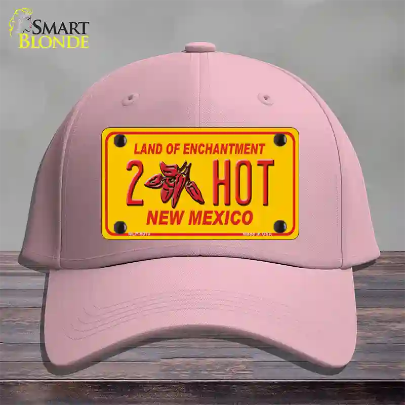 New Mexico 2 Hot Novelty License Plate Hat Cotton / Pink