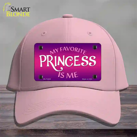 My Favorite Princess Is Me Novelty License Plate Hat Cotton / Pink