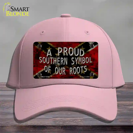 Symbol Of Our Roots Novelty License Plate Hat Cotton / Pink