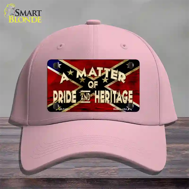 Matter Of Pride Novelty License Plate Hat Cotton / Pink