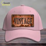 Vintage Rusty Sign Novelty License Plate Hat Cotton / Pink