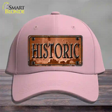 Historic Novelty License Plate Hat Cotton / Pink