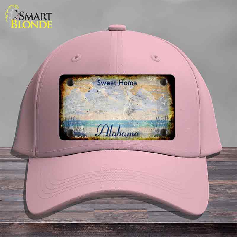 Alabama State Rusty Novelty License Plate Hat HAT-MLP-8118