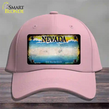 Nevada Rusty Blank Novelty License Plate Hat Cotton / Pink