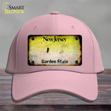 New Jersey Rusty Blank Novelty License Plate Hat Cotton / Pink