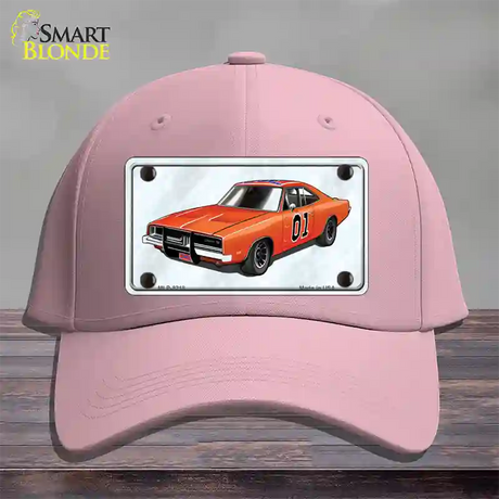 General Lee Novelty License Plate Hat Cotton / Pink