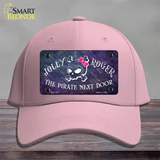 The Pirate Next Door Novelty License Plate Hat Cotton / Pink