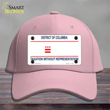 Taxation Without Representation Novelty License Plate Hat Cotton / Pink