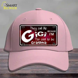 They Call Me Gigi Novelty License Plate Hat Cotton / Pink