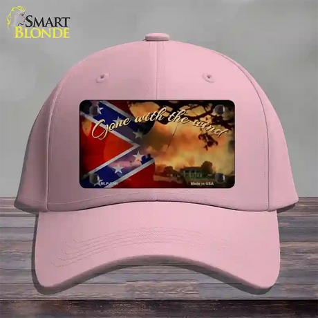 Gone With The Wind Novelty License Plate Hat Cotton / Pink