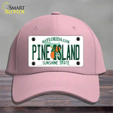 Pine Island Novelty License Plate Hat Cotton / Pink