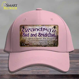 Grandmas Bed & Breakfast Novelty License Plate Hat Cotton / Pink