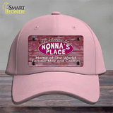 Nonnas Place Novelty License Plate Hat Cotton / Pink