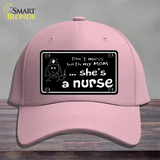 Dont Mess With My Mom Novelty License Plate Hat Cotton / Pink