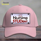 Nursing Student Novelty License Plate Hat Cotton / Pink