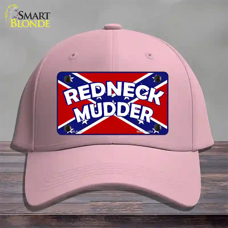 Redneck Mudder Novelty License Plate Hat Cotton / Pink