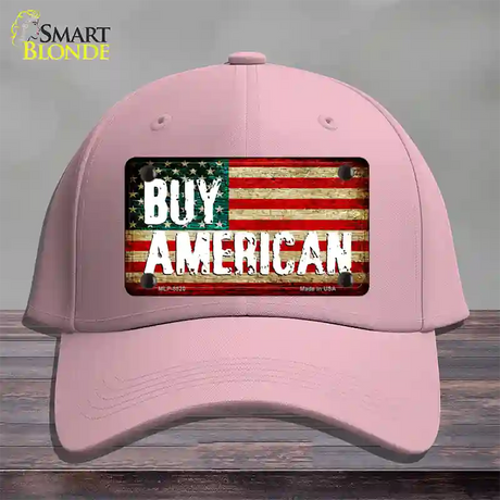 Buy American Novelty License Plate Hat Cotton / Pink