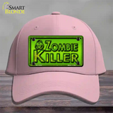 Zombie Killer Novelty License Plate Hat Cotton / Pink