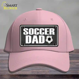 Soccer Dad Novelty License Plate Hat Cotton / Pink