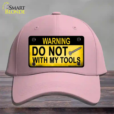 Do Not Screw Novelty License Plate Hat Cotton / Pink