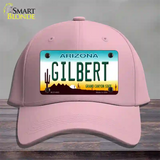 Gilbert Arizona Novelty License Plate Hat Cotton / Pink