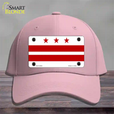 Washington DC Flag Novelty License Plate Hat Cotton / Pink