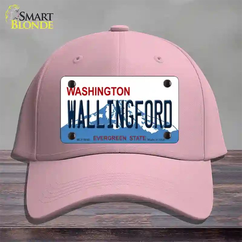 Washington Wallingford Novelty License Plate Hat Cotton / Pink