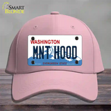 MNT Hood Washington Novelty License Plate Hat Cotton / Pink