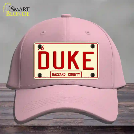 Duke Novelty License Plate Hat Cotton / Pink