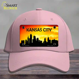 Kansas City Silhouette Novelty License Plate Hat Cotton / Pink