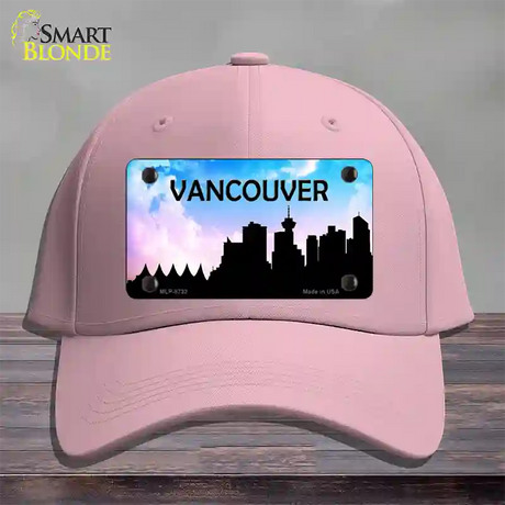 Vancouver Silhouette Novelty License Plate Hat Cotton / Pink