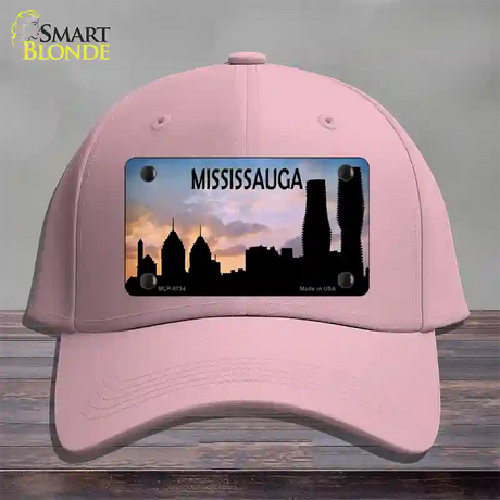 Mississauga Silhouette Novelty License Plate Hat Cotton / Pink