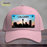 Calgary Silhouette Novelty License Plate Hat Cotton / Pink