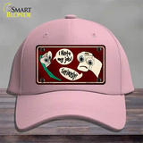 I Hate My Job Novelty License Plate Hat Cotton / Pink