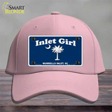 Inlet Girl Novelty License Plate Hat Cotton / Pink