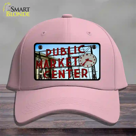 Pikes Place Novelty License Plate Hat Cotton / Pink