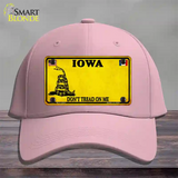 Iowa Dont Tread On Me Novelty License Plate Hat Cotton / Pink