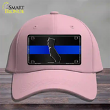 California Thin Blue Line Novelty License Plate Hat Cotton / Pink