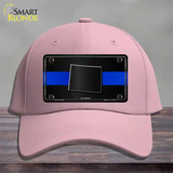 Colorado Thin Blue Line Novelty License Plate Hat Cotton / Pink