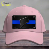 Connecticut Thin Blue Line Novelty License Plate Hat Cotton / Pink