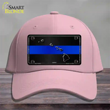 Hawaii Thin Blue Line Novelty License Plate Hat Cotton / Pink