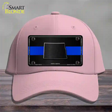 North Dakota Thin Blue Line Novelty License Plate Hat Cotton / Pink