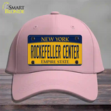 Rockefeller Center New York Novelty License Plate Hat Cotton / Pink