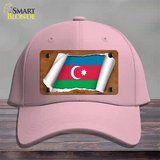 Azerbaijan Flag Scroll Novelty License Plate Hat Cotton / Pink